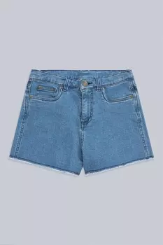 Детские джинсовые шорты Sophia Organic Animal, синий