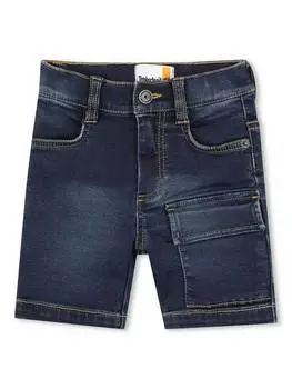 Детские джинсовые шорты Timberland, цвет Double Stone Blue
