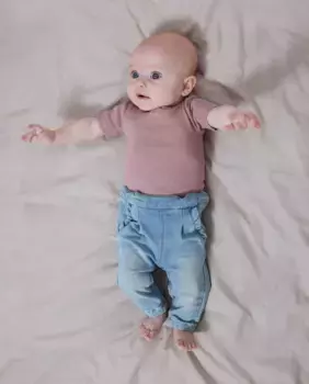 Детские джинсовые штаны name it, синий