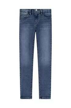 Детские джинсы 710 SUPER SKINNY Levi's, темно-синий