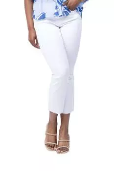 Детские джинсы-ботинки белого цвета Elliott Lauren