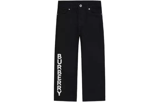 Детские джинсы Burberry, цвет Black