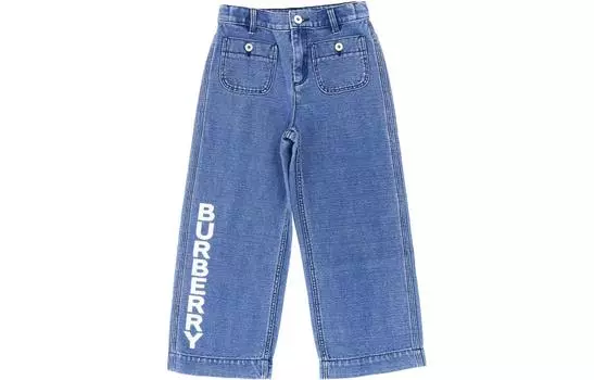 Детские джинсы Burberry, цвет Blue