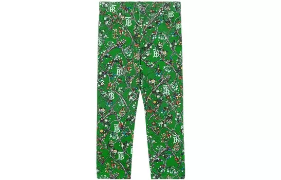 Детские джинсы Burberry, зеленый