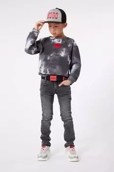 Детские джинсы Hugo, серый