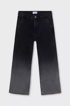 Детские джинсы из денима глубокого крашения. Mayoral, серый