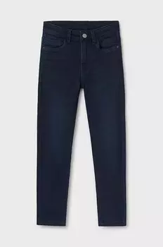 Детские джинсы из мягкого денима. Mayoral, черный