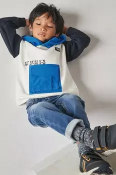 Детские джинсы из мягкого денима Mayoral, синий