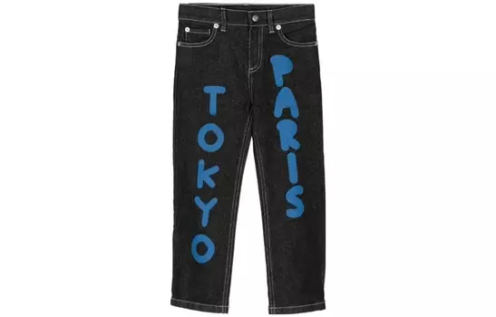 Детские джинсы Kenzo, черный