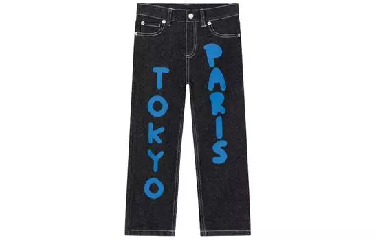 Детские джинсы Kenzo, черный