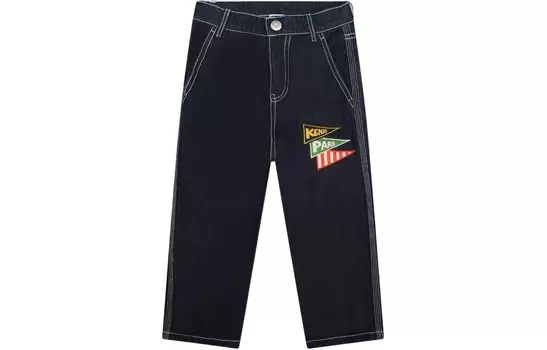 Детские джинсы Kenzo, темно-синий