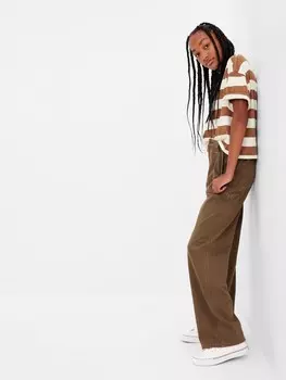 Детские джинсы плотника Gap, коричневый