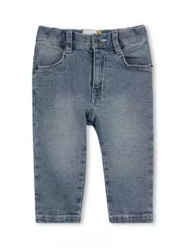 Детские джинсы с эластичной талией Timberland, цвет Double Stone/Bleach