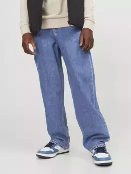Детские джинсы свободного кроя Jack & Jones "JJIALEX JJORIGINAL MF 412 NOOS JNR" Jack & Jones Junior, синий