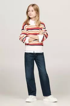Детские джинсы Tommy Hilfiger GIRLFRIEND, темно-синий