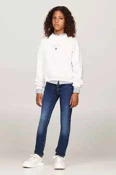 Детские джинсы Tommy Hilfiger NORA, темно-синий