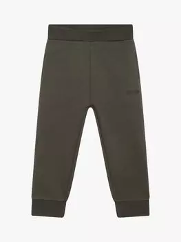 Детские джоггеры с маленьким логотипом HUGO BOSS, зеленый изумрудный