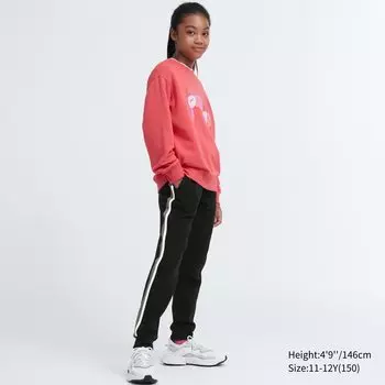 Детские джоггеры Ultra Stretch DRY для детей Uniqlo, черный