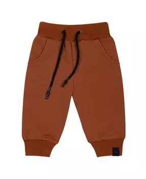 Детские джоггеры унисекс, детские махровые джоггеры OMAMImini, красный