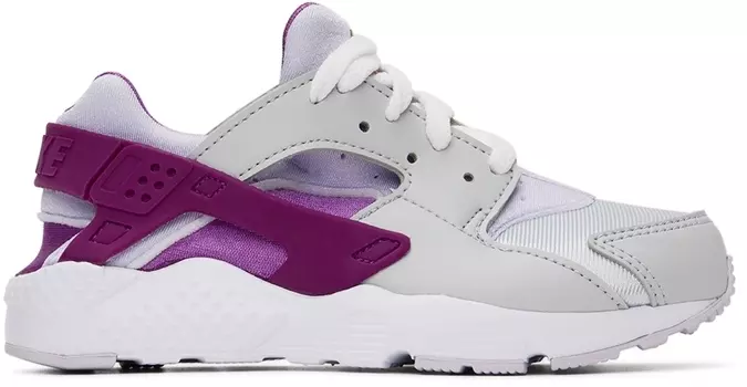Детские фиолетово-серебристые кроссовки Huarache Run Little Kids Nike
