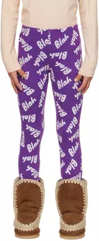 Детские фиолетовые леггинсы 'Blah' BlabLakia
