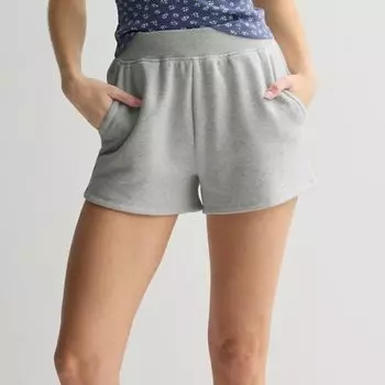 Детские флисовые шорты с резинкой на талии So, цвет gray fox heather