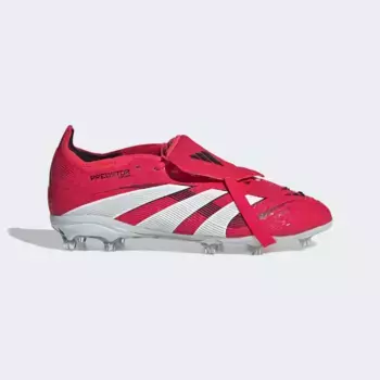 Детские футбольные бутсы Adidas Predator Elite с откидным язычком, красный
