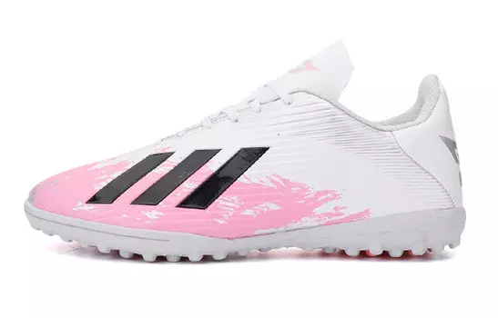 Детские футбольные бутсы для школьников с низким верхом Kading, цвет Black silver smash nails