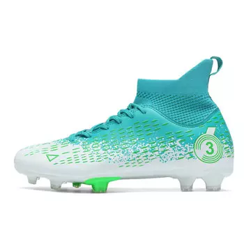 Детские футбольные бутсы для школьников с высоким верхом Bull Cat, цвет Red crushed nails