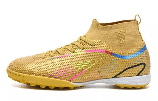 Детские футбольные бутсы GS High-top Imau, золотой
