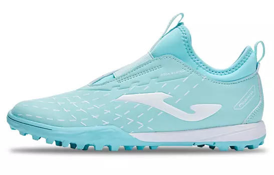 Детские футбольные бутсы Kids Low-top Aqua Blue/white Joma, белый