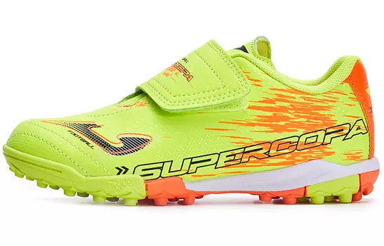 Детские футбольные бутсы Kids Low-top Neon Green Joma, зеленый
