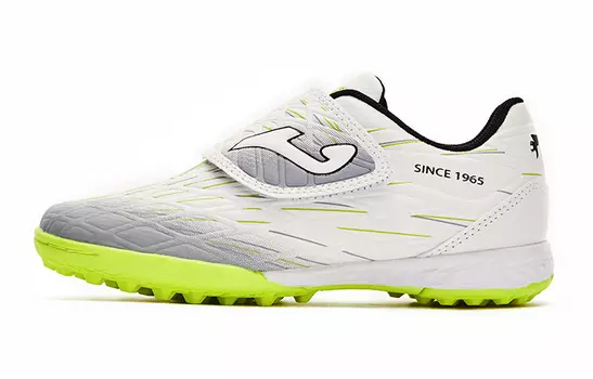 Детские футбольные бутсы Kids Low-top White/Green Joma
