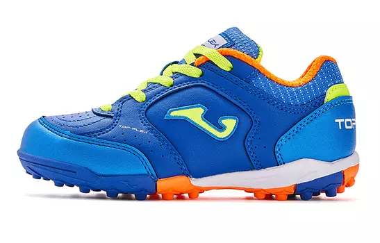 Детские футбольные бутсы Kids Low-top Blue/Green Joma