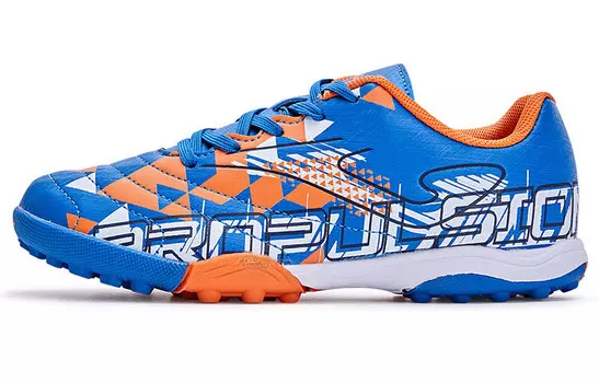 Детские футбольные бутсы Kids Low-top Fancy Blue Orange Joma, голубой