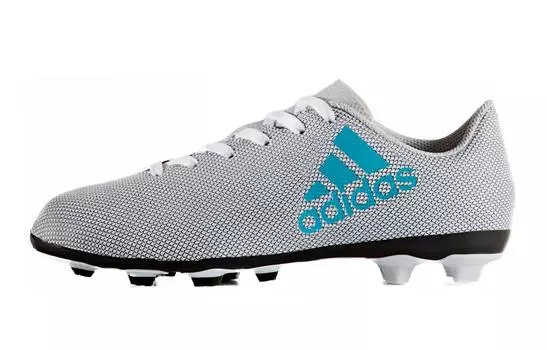 Детские футбольные бутсы Kids Low-top Серые/Синие/Белые Adidas