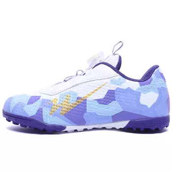 Детские футбольные бутсы Kids Low-top Белые/фиолетовые Binary, фиолетовый