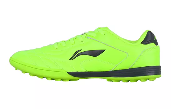 Детские футбольные бутсы Kids Low-top Fluorescent Brilliant Green/New Base Black Lining