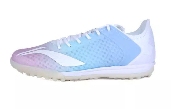 Детские футбольные бутсы Kids Low-top Белый Фиолетовый Синий Lining