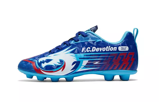 Детские футбольные бутсы Kids Low-top Blue 361°Kids, синий