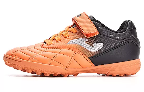 Детские футбольные бутсы Kids Mid-top Black/Orange Joma, черный