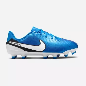 Детские футбольные бутсы младшие Академия легенды тайемпо 10 Nike, белый