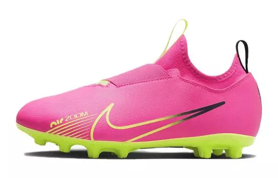 Детские футбольные бутсы Nike Air Zoom Vapor 15 детские, Red, yellow, green