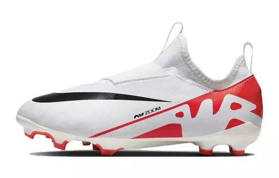 Детские футбольные бутсы Nike Mercurial Vapor 15 детские, белый/красный/черный