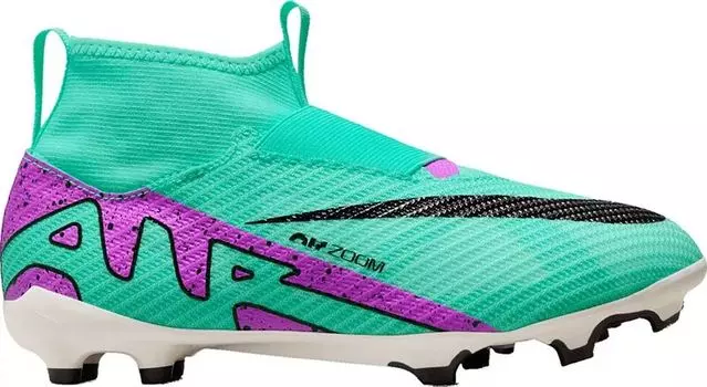 Детские футбольные бутсы Nike Mercurial Zoom Superfly 9 Pro FG, синий/фиолетовый