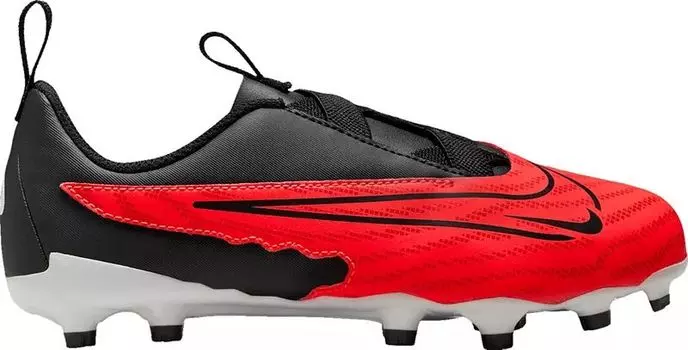 Детские футбольные бутсы Nike Phantom GX Academy FG, красный/черный