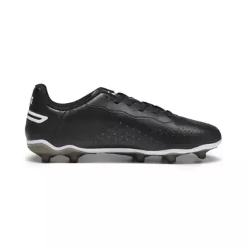 Детские футбольные бутсы Puma King Match FG/AG, чёрный