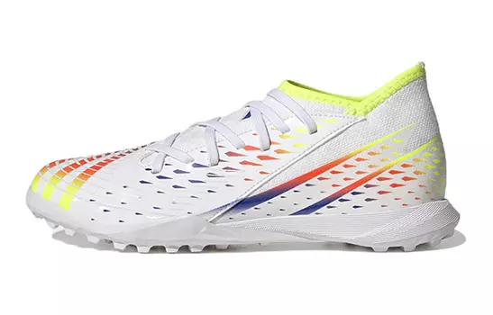 Детские футбольные бутсы серии PREDATOR, детские, низкие, белые/красные/желтые Adidas