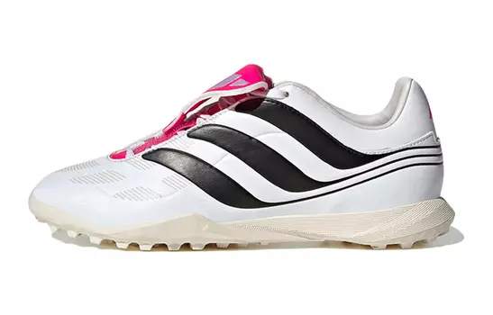 Детские футбольные бутсы серии PREDATOR Kids Low-top белые/черные/красные Adidas