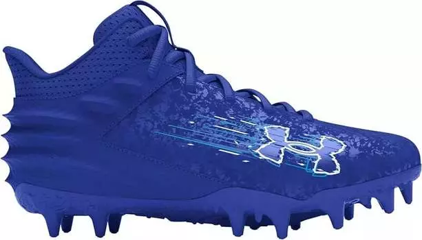 Детские футбольные бутсы Under Armour из дымчатой замши Select MC